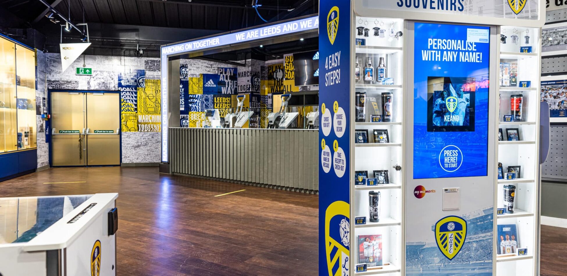 adidas LUFC work by Design4Retail