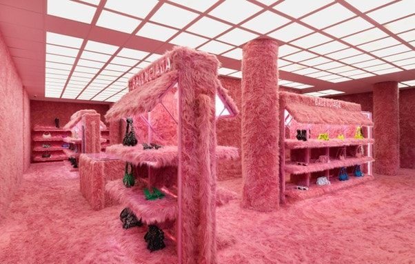Balenciaga — Mount St. London - Maximalism in Retail Design