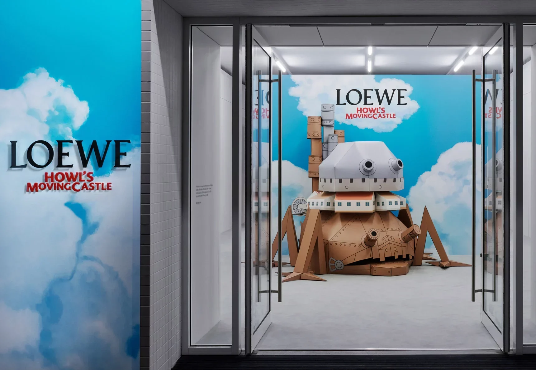 The collaboration between Loewe and the anime feature movie by Studio Ghibli